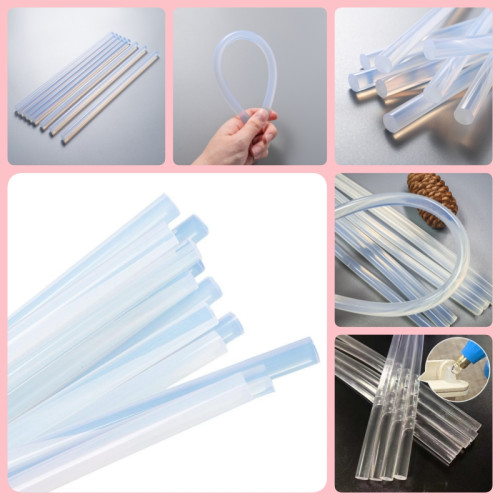 8 PCS * Hot Glue Sticks, Clear Glue Sticks for Glue Gun, Glue Gun Sticks for DIY Craft Sticky Projects &amp; More