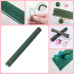 75 PCS * Pipe Cleaner Chenille Stems Handmade Pink Lily of the Valley Making Kit DIY Art Flower Bouquet Craft Set Hot Glue Sticks Tape