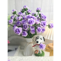 Exactly Same Rose Making Kits As Tiktok Live Streaming Fuzzy Pipe Cleaner Chenille Stems DIY Craft Supplies 