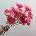 10 PCS * Handmade Pipe Cleaner Helloborus‌ Artificial Simulation Flower Indoor Home Desktop Party Wedding Decor