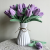 Exactly Same Craft Kits As Tiktok Live Streaming Fuzzy Pipe Cleaner Chenille Stems DIY Craft Supplies For Purple Tulip Green Leaves