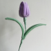 Exactly Same Craft Kits As Tiktok Live Streaming Fuzzy Pipe Cleaner Chenille Stems DIY Craft Supplies For Purple Tulip Green Leaves