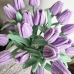 Exactly Same Craft Kits As Tiktok Live Streaming Fuzzy Pipe Cleaner Chenille Stems DIY Craft Supplies For Purple Tulip Green Leaves