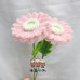 10 PCS * Handmade Pipe Cleaner Gerbera Flowers Artificial Simulation Flower Indoor Home Desktop Party Wedding Decor