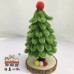 2 PCS * Handmade Pipe Cleaner Multi-color Mini Christmas Tree Artificial Simulation Indoor Home Desktop Party Christmas Decor
