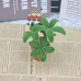 2PCS  * Handmade Pipe Cleaner Green Money Tree Potted Plant Artificial Simulation Indoor Home Desktop Party Wedding Decor