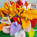 110 PCS * Pipe Cleaner Chenille Stems Handmade Anthurium Flower Making Kit DIY Art Flower Bouquet Craft Set