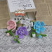 130 PCS * Pipe Cleaner Chenille Stems Handmade Camellia Flower Making Kit DIY Art Flower Bouquet Craft Set Hot Glue Sticks Tape