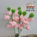 70 PCS * Pipe Cleaner Chenille Stems Handmade Lily of the Valley Making Kit DIY Art Flower Bouquet Craft Set Hot Glue Sticks Tape