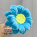 8 PCS * Handmade Pipe Cleaner 12 cm Sunflower Green Leaves Artificial Simulation Flower Indoor Home Desktop Party Wedding Decor
