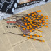 30 PCS * Pipe Cleaner Chenille Stems Handmade Holly Fruit Making Kit DIY Art Flower Bouquet Craft Set