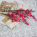 10 PCS * Handmade Pipe Cleaner Plum Blossom Artificial Simulation Flower Indoor Home Desktop Party Wedding Decor