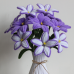 Exactly Same Lily Making Kits As Tiktok Live Streaming Fuzzy Pipe Cleaner Chenille Stems DIY Craft Supplies Purple Lily for Beginner