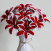 Exactly Same Lily Making Kits As Tiktok Live Streaming Fuzzy Pipe Cleaner Chenille Stems DIY Craft Supplies For White &amp; Red Lily