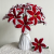 Exactly Same Lily Making Kits As Tiktok Live Streaming Fuzzy Pipe Cleaner Chenille Stems DIY Craft Supplies For White &amp; Red Lily