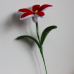 Exactly Same Lily Making Kits As Tiktok Live Streaming Fuzzy Pipe Cleaner Chenille Stems DIY Craft Supplies For White &amp; Red Lily