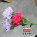125 PCS * Pipe Cleaner Chenille Stems Handmade Carnation Flower Making Kit DIY Art Flower Bouquet Craft Set Hot Glue Sticks Tape