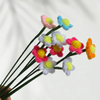 30 PCS * Handmade Pipe Cleaner Chenille Stems Single Daisy Flower Artificial Simulation Flower Indoor Home Desktop Party Wedding Decor 30 PCS * Handmade Pipe Cleaner Chenille Stems Single Daisy Flower Artificial Simulation Flower Indoor Home Desktop Party Wedding Decor