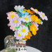 150 PCS * Pipe Cleaner Chenille Stems Handmade Daisy Flower Making Kit DIY Art Flower Bouquet Craft Set