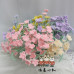 125 PCS * Pipe Cleaner Chenille Stems Handmade 4 Daisy Flowers Making Kit DIY Art Flower Bouquet Craft Set Hot Glue Sticks Tape