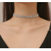 Women's Silver Color Fashion Wedding Jewelry Luxury Crystal Pearl Necklace/Earrings/Bracelet Ladies Jewelry Sets for Bridal - 794677171975