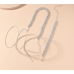 Women's Silver Color Fashion Wedding Jewelry Luxury Crystal Pearl Necklace/Earrings/Bracelet Ladies Jewelry Sets for Bridal - 794677171975