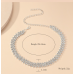 Women's Silver Color Fashion Wedding Jewelry Luxury Crystal Pearl Necklace/Earrings/Bracelet Ladies Jewelry Sets for Bridal - 794677171975