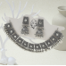 Women's Bohemia Necklace and Earrings Black Wedding Jewelrel Necklace /Earrings Ladies Jewelry Sets - 794677171943