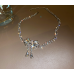 Women's White Fashion White Butterfly Wedding Jewelry Luxury Crystal Pearl Necklace/Earrings Ladies Jewelry Sets for Bridal - 794677171965