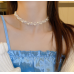 Women's Silver Pearl Fashion Wedding Jewelry Luxury Crystal Pearl Necklace/Earrings/Bracelet Ladies Jewelry Sets for Bridal - 794677171979
