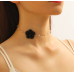 Gothic Elegant Rose Flower Clavicle Chain Necklace for Women Adjustable Sexy Choker Mariage Jewelry Gift Fashion Accessories - 794677171981-1