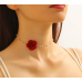 Gothic Elegant Rose Flower Clavicle Chain Necklace for Women Adjustable Sexy Choker Mariage Jewelry Gift Fashion Accessories - 794677171981-1