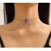 Gothic Elegant Rose Flower Clavicle Chain Necklace for Women Adjustable Sexy Choker Mariage Jewelry Gift Fashion Accessories - 794677171981-1