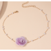 Gothic Elegant Rose Flower Clavicle Chain Necklace for Women Adjustable Sexy Choker Mariage Jewelry Gift Fashion Accessories - 794677171981-1