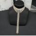 New Shiny Silver  Necklace Ladies Exquisite Clavicle Chain Necklace Jewelry for Ladies Gift - 794677171992