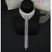 New Shiny Silver  Necklace Ladies Exquisite Clavicle Chain Necklace Jewelry for Ladies Gift - 794677171992