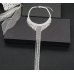 New Shiny Silver  Necklace Ladies Exquisite Clavicle Chain Necklace Jewelry for Ladies Gift - 794677171992