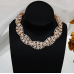 New Shiny Gold Necklace Ladies Exquisite Clavicle Chain Necklace Jewelry for Ladies Gift - 794677171994