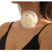 Gothic White Rose Flower Clavicle Chain Necklace for Women Adjustable Sexy Choker Mariage Jewelry Gift Fashion Accessories - 794677171998