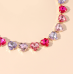New Shiny Multicolor Heart Necklace Ladies Exquisite Clavicle Chain Necklace Jewelry for Ladies Gift - 794677172000