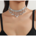 New Shiny Necklace Ladies Exquisite One Layer Clavicle Chain Necklace Jewelry for Ladies Gift - 794677172003