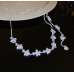 New Shiny Silver Flower Necklace Ladies Exquisite Clavicle Chain Necklace Jewelry for Ladies Gift - 794677172006