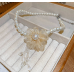New White Pearl Flower Necklace Tassel Ladies Exquisite Clavicle Chain Necklace Jewelry for Ladies Gift - 794677172007-1