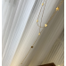 New Gold Star Necklace Double Tassel Ladies Exquisite Clavicle Chain Necklace Jewelry for Ladies Gift - 794677172008