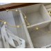 New Gold Star Necklace Double Tassel Ladies Exquisite Clavicle Chain Necklace Jewelry for Ladies Gift - 794677172008