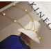 New Gold Star Necklace Double Tassel Ladies Exquisite Clavicle Chain Necklace Jewelry for Ladies Gift - 794677172008