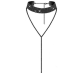 New Black Shiny Five Necklace Ladies Exquisite Double Layer Clavicle Chain Necklace Jewelry for Ladies Gift - 794677171984