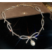New White Pearl Butterfly Necklace Ladies Exquisite Clavicle Chain Necklace Jewelry for Ladies Gift - 794677172016