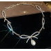 New White Pearl Butterfly Necklace Ladies Exquisite Clavicle Chain Necklace Jewelry for Ladies Gift - 794677172016
