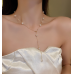 New White Pearl Necklace Ladies Exquisite Clavicle Chain Necklace Jewelry for Ladies Gift - 794677172019